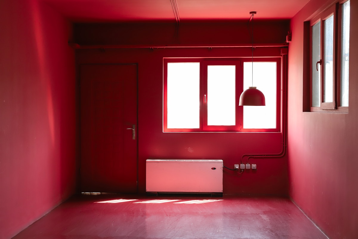 Habitación pintada